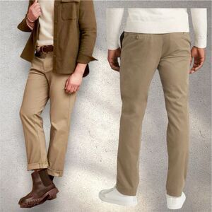 Banana Republic Men’s Aiden Chino Slim Fit  Khaki Pants Size 34x30